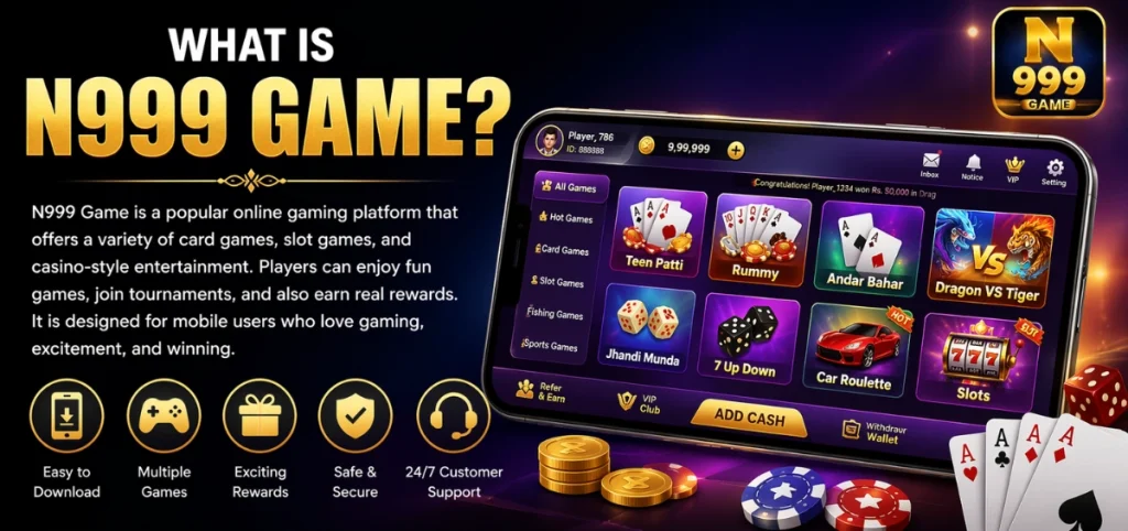N999 Game Download in Pakistan (2026)