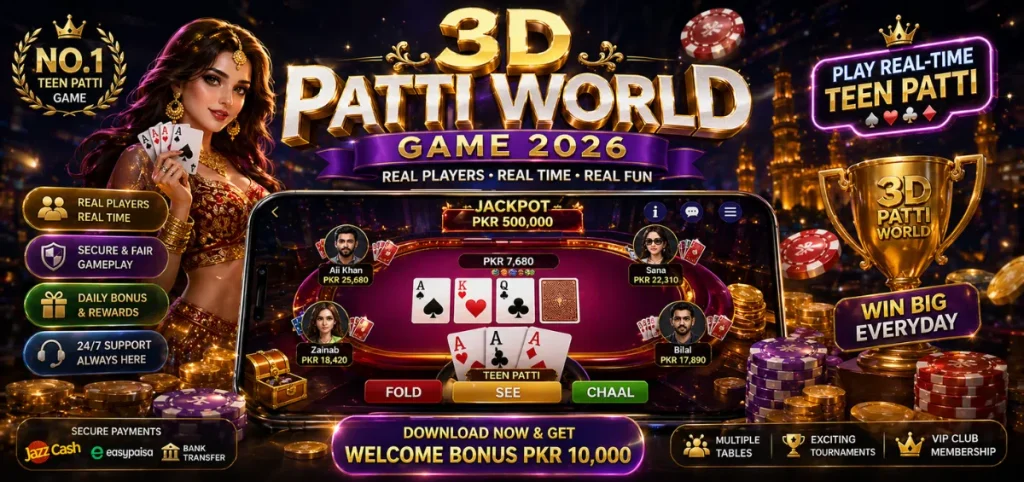 3D Patti World Game