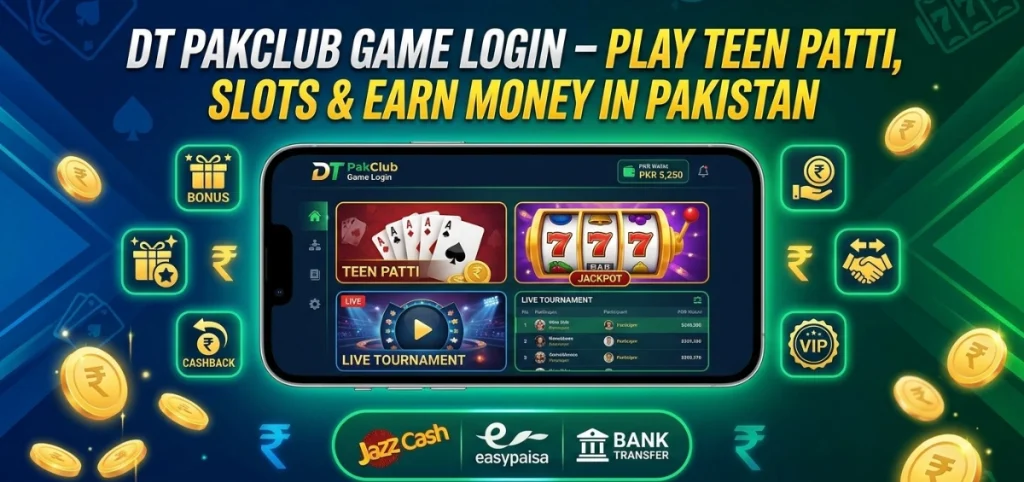 DT PakClub Game Login